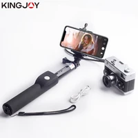 kingjoy official selfie stick portable bluetooth3 0 action video camera tripod for phone smartphone universal for gopro camera