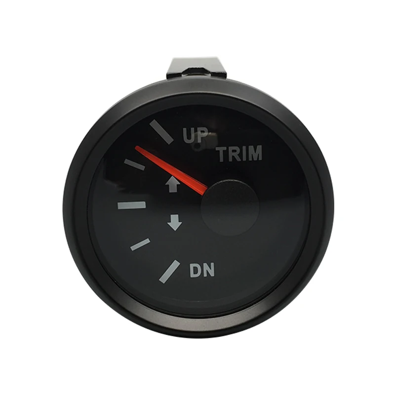 52mm Boat Trim Gauge Indicator 0-190ohm Marine for Inboard Outboard Engine with Red Backlight Yacht | Автомобили и мотоциклы