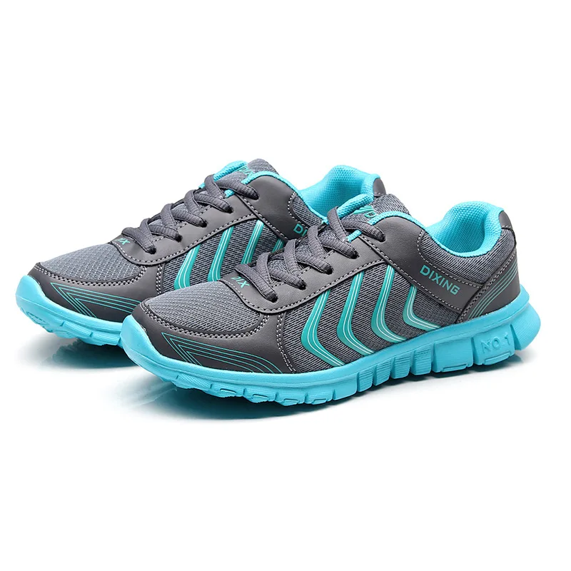 Женские кроссовки для бега повседневные женские на плоской подошве сетчатые