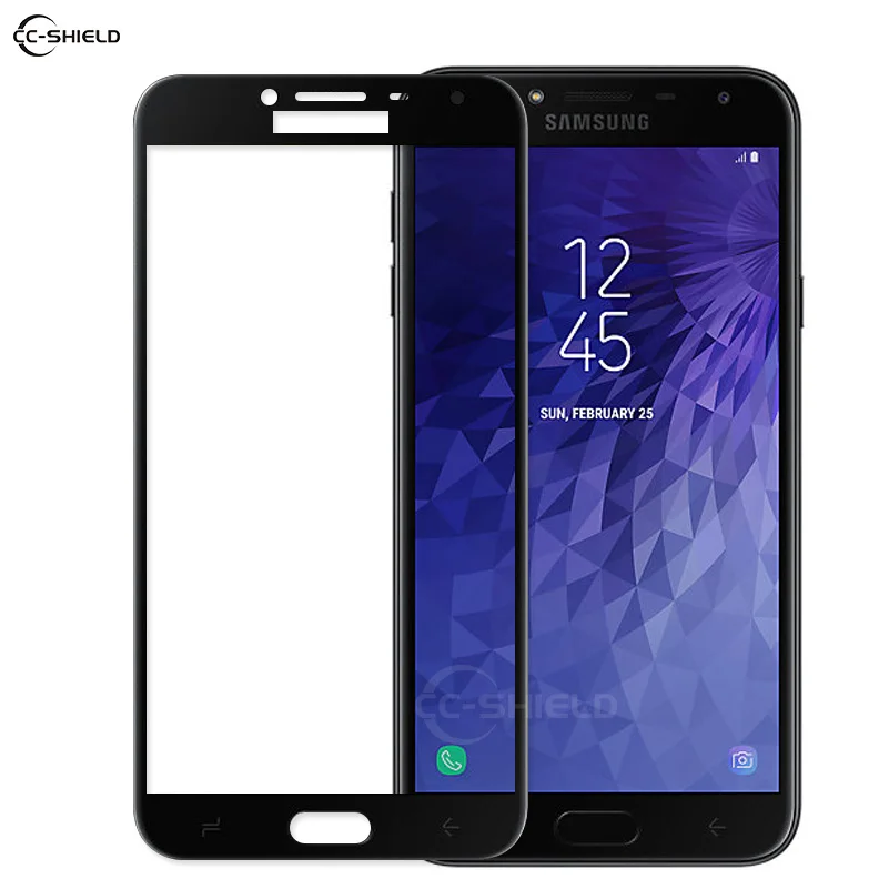 Полное покрытие стекло для Samsung Galaxy J4 J 4 400 2018 J400 SM J400F/DS J400G/DS Защитная пленка экрана - Фото №1