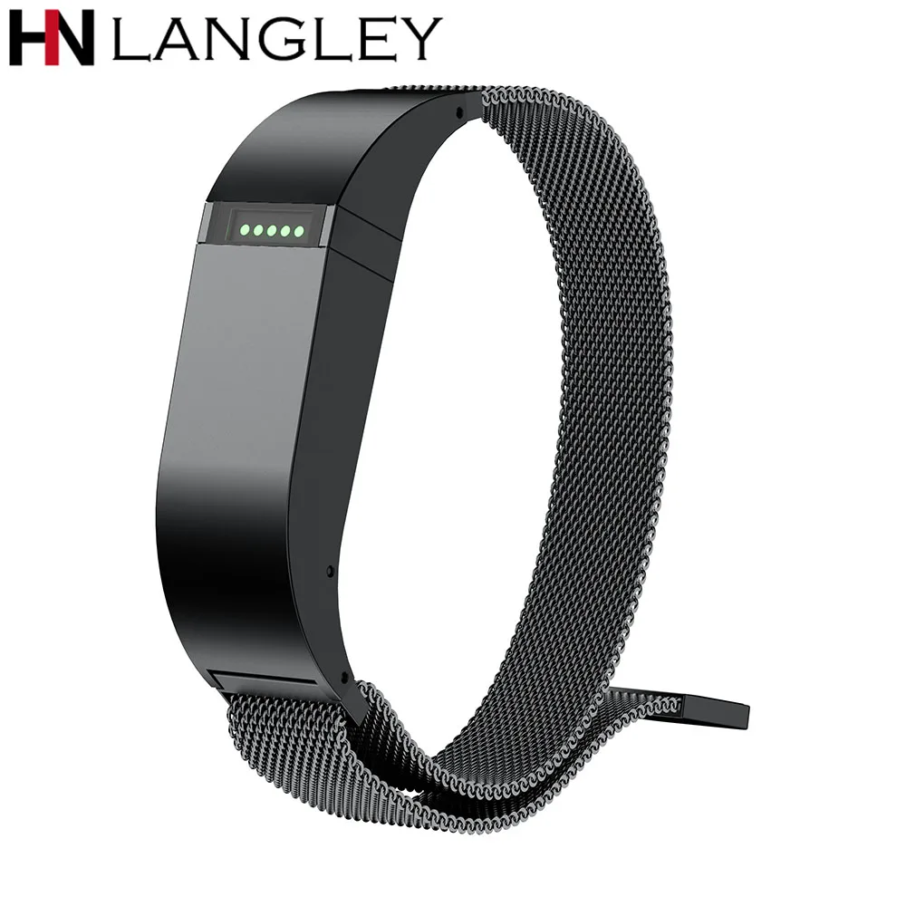 Браслет для Fitbit Flex 2 ремешок Миланская Магнитная Петля из нержавеющей стали смарт