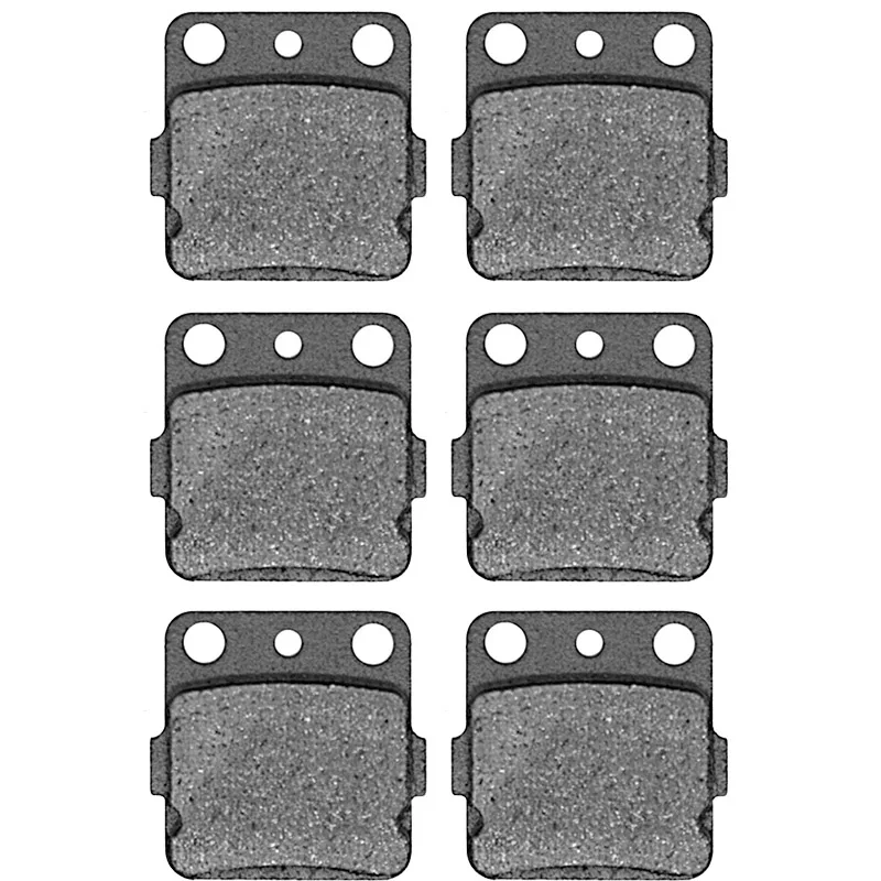 Тормозные колодки для мотоциклов Yamaha ATV RAPTOR YFM 660 R 2001 2002 2003 2004 YFM660 YFM660R передние и