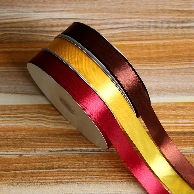 Silk Ribbon Packing Sealing Rope Birthday Cake Box Gift Baking Colorful Wrapping Decoration Bow-knot L92cm W2cm | Дом и сад