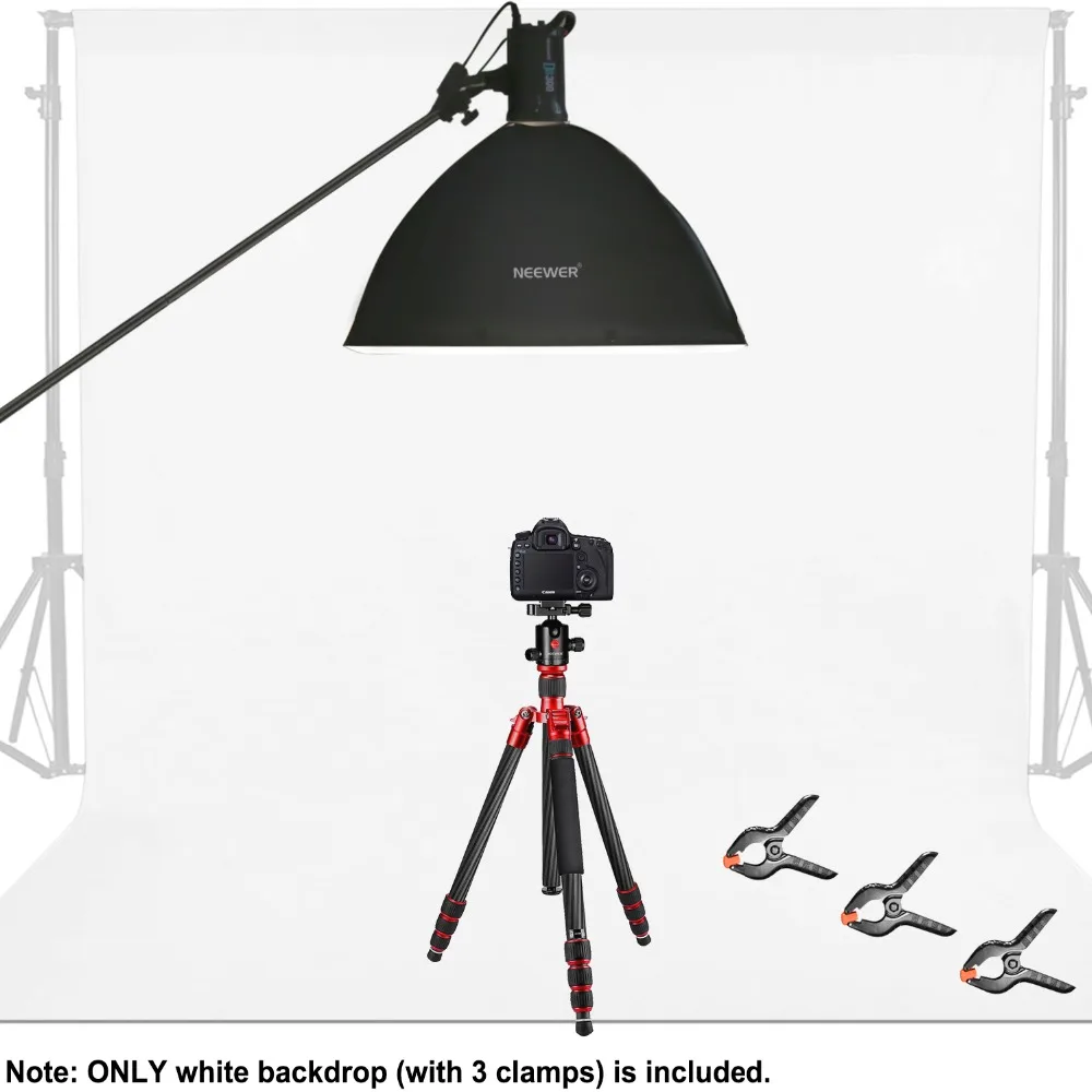 Neewer 9x15 футов тканевый задник для фотосъемки с 3 зажимами