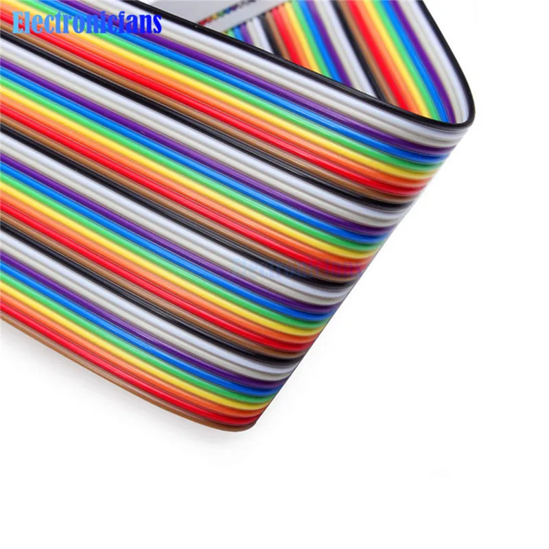 Новейший 20 см 40 PIN 40PIN Way GPIO Rainbow ленточный кабель для Raspberry Pi Model B / +|cable gpio|cable ribboncable