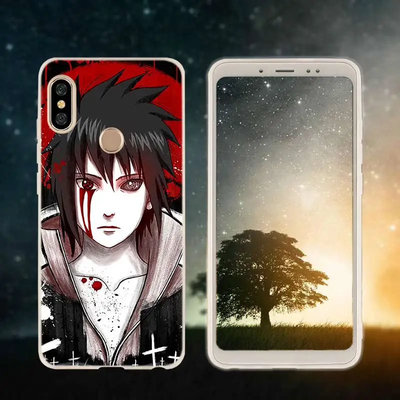 as photo 11 Чехол с рисунком Аниме Наруто Саске для Xiaomi Redmi Note 8 7 6 5 pro, чехол для Redmi 6a s2 5a 5 Plus 4a 4x3 Pro - Цвет: as photo 11