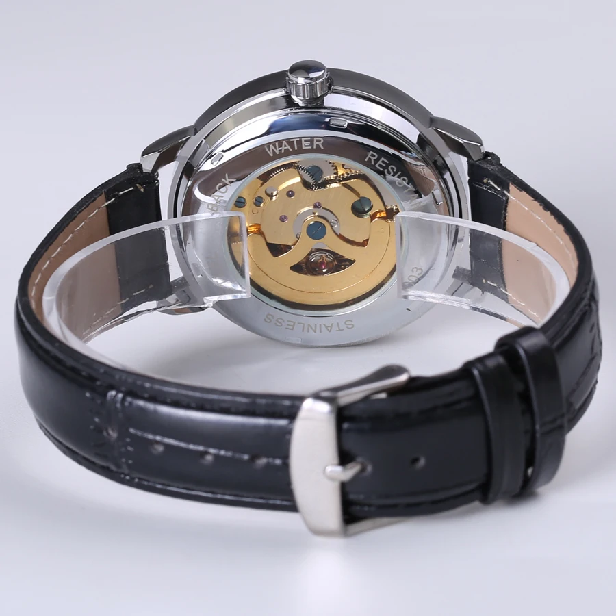 Часы наручные Winner 2018 мужские автоматические роскошные брендовые прозрачные