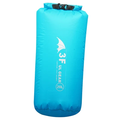 210T blue 20L 3F UL шестерни 15D 30D кордюрный учебный рюкзак Сверхлегкий дрейфующие плавательные мусора одежда спальный мешок, сумка для хранения водонепроницаемая сумка, для плавания сумка - Цвет: 210T blue 20L
