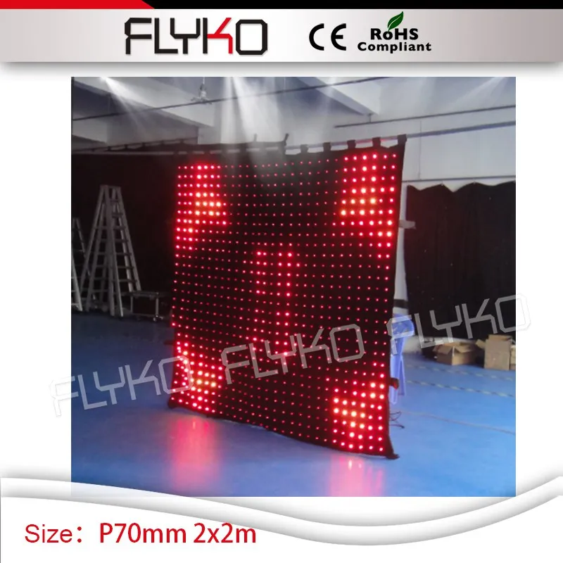 Фото P7cm 2*2 м RGB 3в1 горячее шоу brightnies led видео занавес свадебный экран дисплея сцены led video P7cm 2*2 м RGB 3в1 горячее шоу brightnies led видео занавес свадебный экран дисплея сцены led video