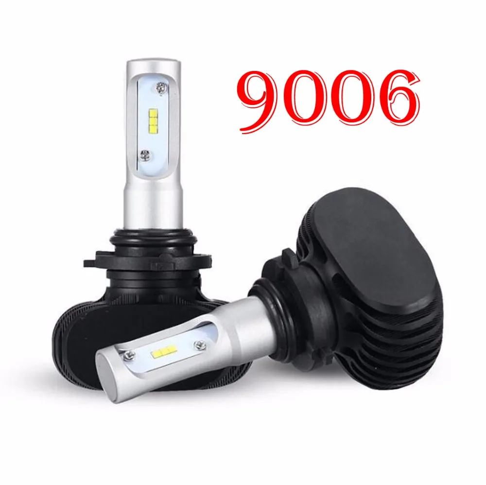 1 комплект H1 H4 H7 H11 9005 9006 S1 CSP светодиодный тонкий для преобразования фар 50 Вт 8000LM
