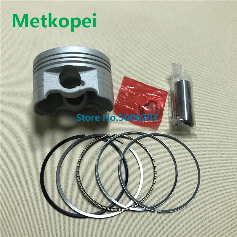Motorcycle CBF150 piston 57.3 mm bore 14 pin 0.8*0.8*1.5mm ring set kit assembly for Honda 150cc CBF 150 egine spare parts | Автомобили и