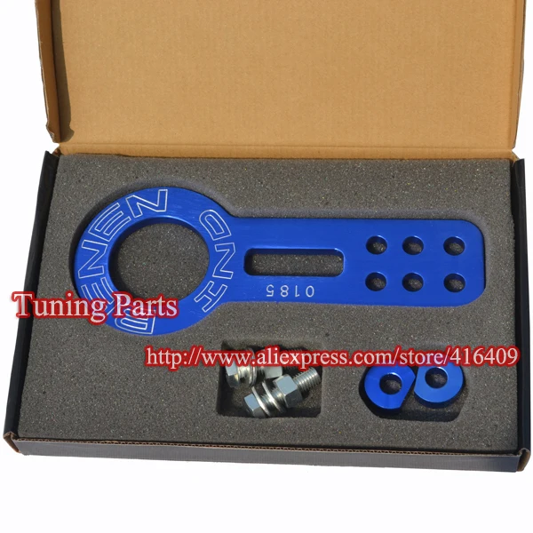 АНОДИРОВАННЫЙ АЛЮМИНИЙ С ЧПУ JDM БУКСИРНЫЙ КРЮК ПЕРЕДНЯЯ и ЗАДНИЙ КОМПЛЕКТ