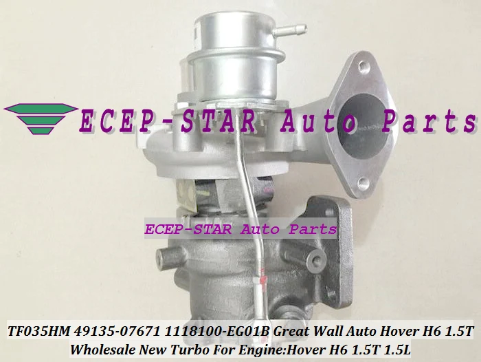 TF035HM 49135 07671 1118100 EG01B 1118100EG01B 07672 Turbo для GREAT WALL 1 5 л GW Auto Hover H6 4G15T T|turbocharger kkk|turbocharger