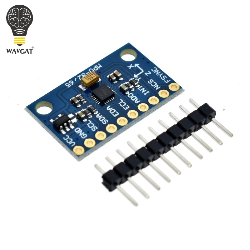 Межсоединений интегральных схем I2C SPI MPU6500 MPU 6500 6 осевой гироскоп Модуль датчика