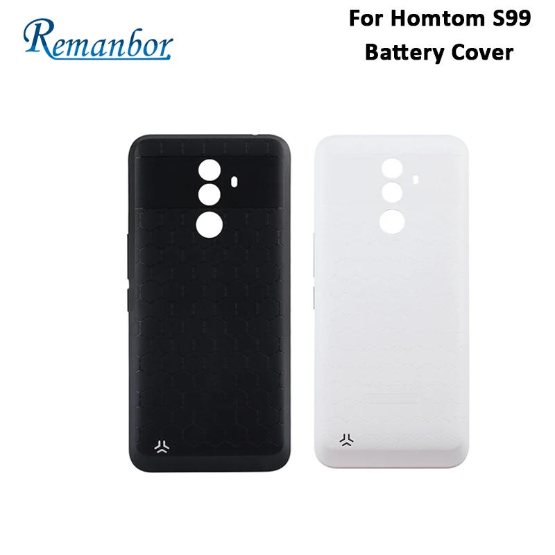 Remanbor For Homtom S99 High Quality Black Back Battery Cover Protective Case Fit Replacement Phone 5.5'' |