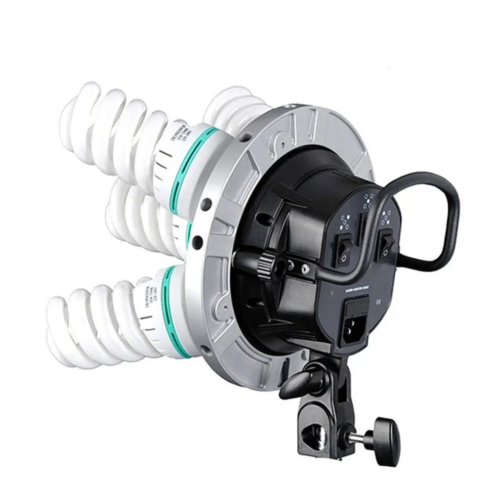 

Godox TL-5 5 in1 Multi-Holder Bulb Lamp Head Tricolor Light Camera Photography Studio