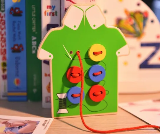 

Candice guo! Развивающая деревянная игрушка для малышей раннего обучения мелкие предметы одежды, ваш заказ прямо к этому поставщику доска одежда...