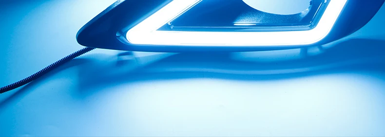 Автомобиль DRL комплект для Honda jade 2013 светодиодные дневные Бег свет бар сигнал поворота туман авто лампы дневного света водить автомобиль drl12v