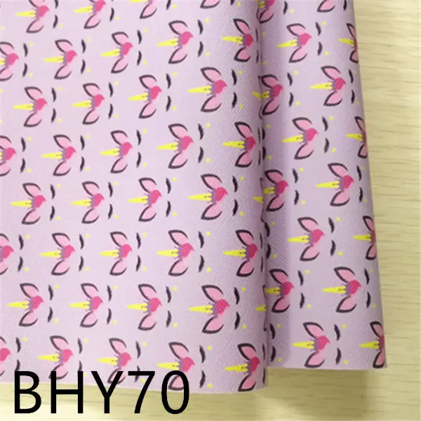 

Бесплатная доставка, 7,6*12 дюймов, мультяшный принт, синтетическая кожа, ткань для DIY аксессуары BHY70