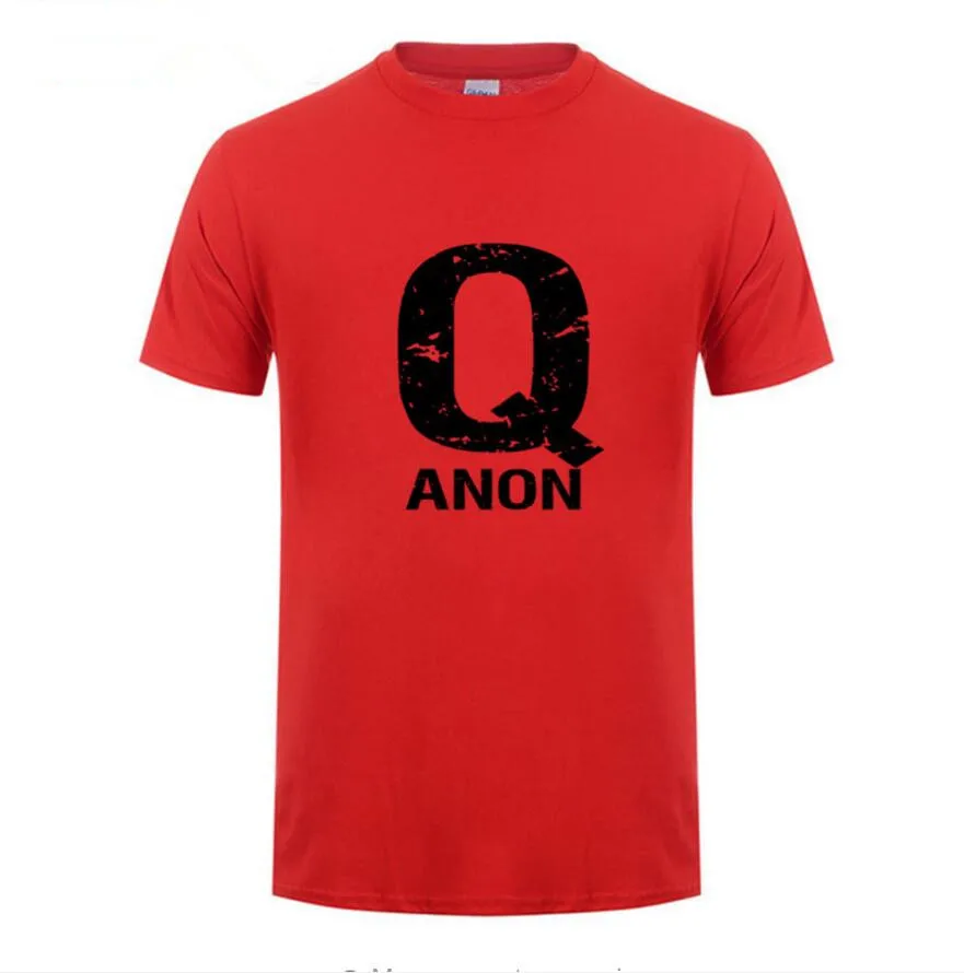 Мужская футболка QAnon Freedom белая с принтом кролика летняя буквенным 2019|Мужские