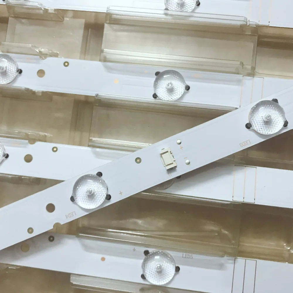 Новинка 15 шт. * 7LED 607 мм Светодиодная лента подсветки 5800 W32001 3P00 05 20024A 04A для LC320DXJ SFA2