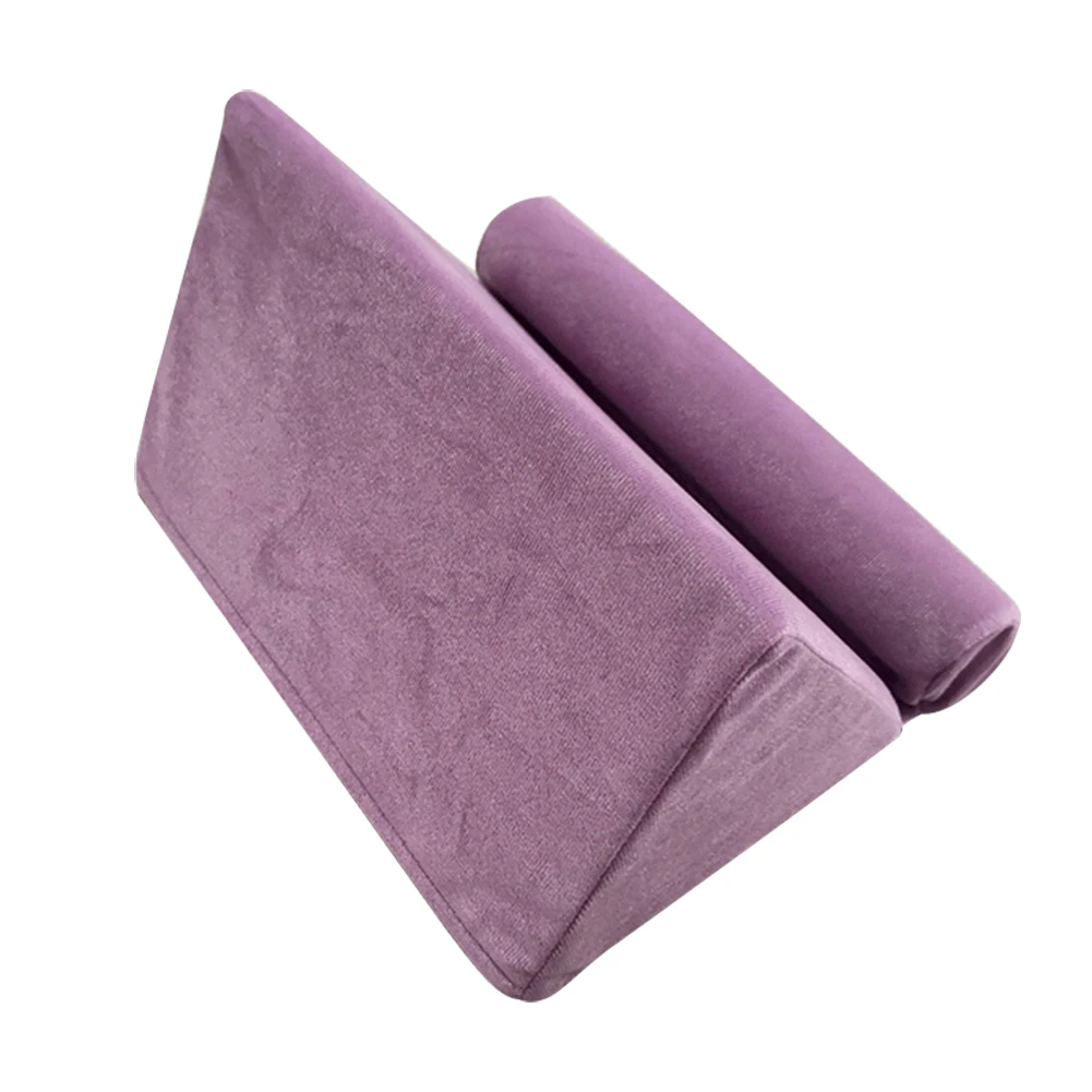 light purple Смешанная губка для планшета, подставка для подушки, подставка для чтения, подставка для подушки на кровать, диван UY8 - Цвет: light purple