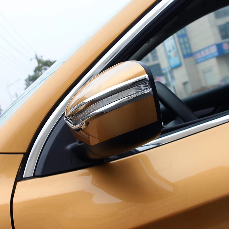 Аксессуары для NISSAN QASHQAI J11 2016 2019 хромированная накладка на дверное зеркало