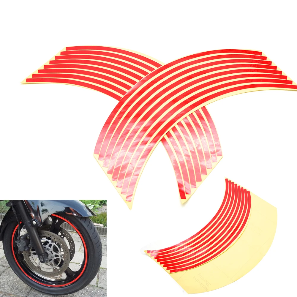 16 шт. светоотражающий для мотокросса наклейка на мотоцикл benelli Triumph Yamaha KTM BWM R 1200 GS S