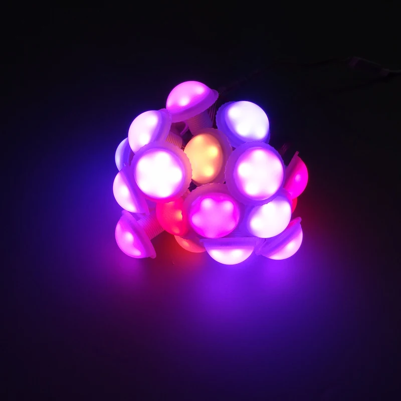 Полноцветный светодиодный умный модуль RGB диаметр 38 мм 12 В постоянного тока UCS1903 1