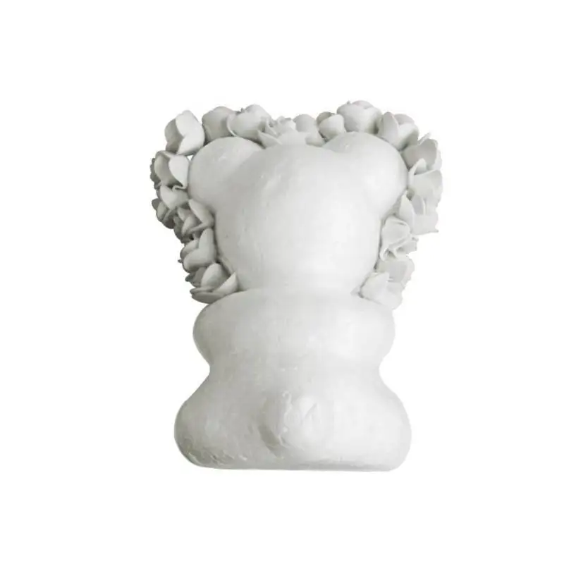 Набор ручной работы сделай сам розовый медведь Белый 3D моделирующий из