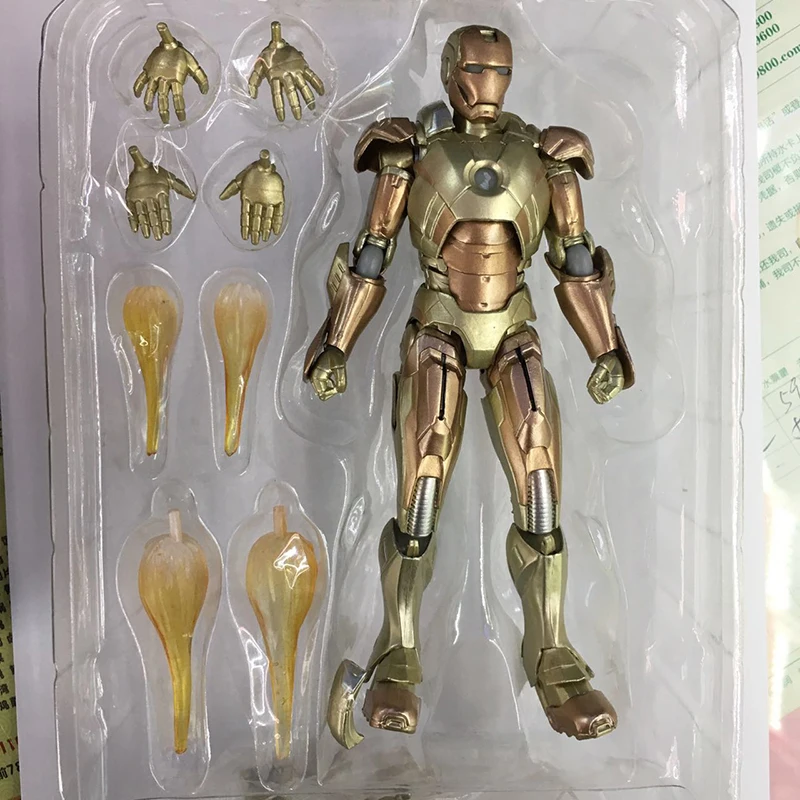 Железный человек 3 Figura Figma 217/Figma ex 026 Mark 21 (MIDAS) Azione ПВХ фигурка Da Collezione модель
