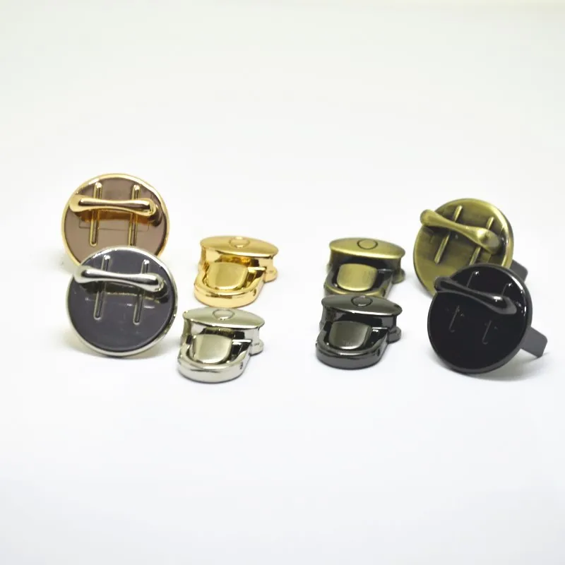 20 шт пресс замок для DIY сумочки кошелек фурнитура аксессуары сумок Золотая