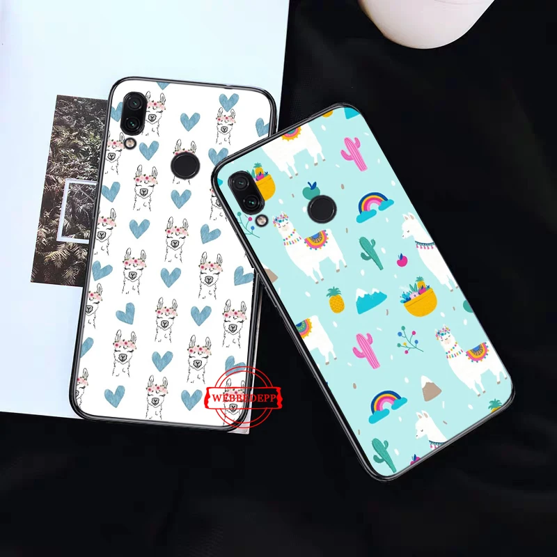 

WEBBEDEPP Lama Llama Alpacas Animal Silicone Case for Xiaomi Redmi 4A 4X 5A 5 Plus S2 6 6A 7 7A K20 Pro Go