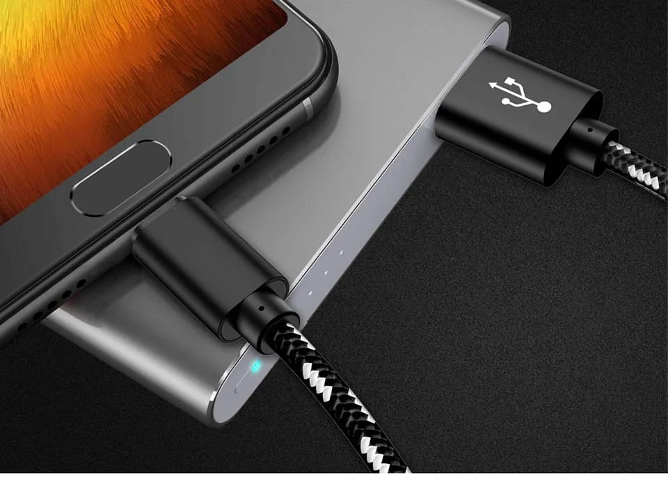 MUSTTRUE 2.4A Micro USB кабель для быстрой зарядки USB кабель для передачи данных нейлоновый кабель синхронизации для samsung Xiaomi Redmi huawei Android Micro usb кабель
