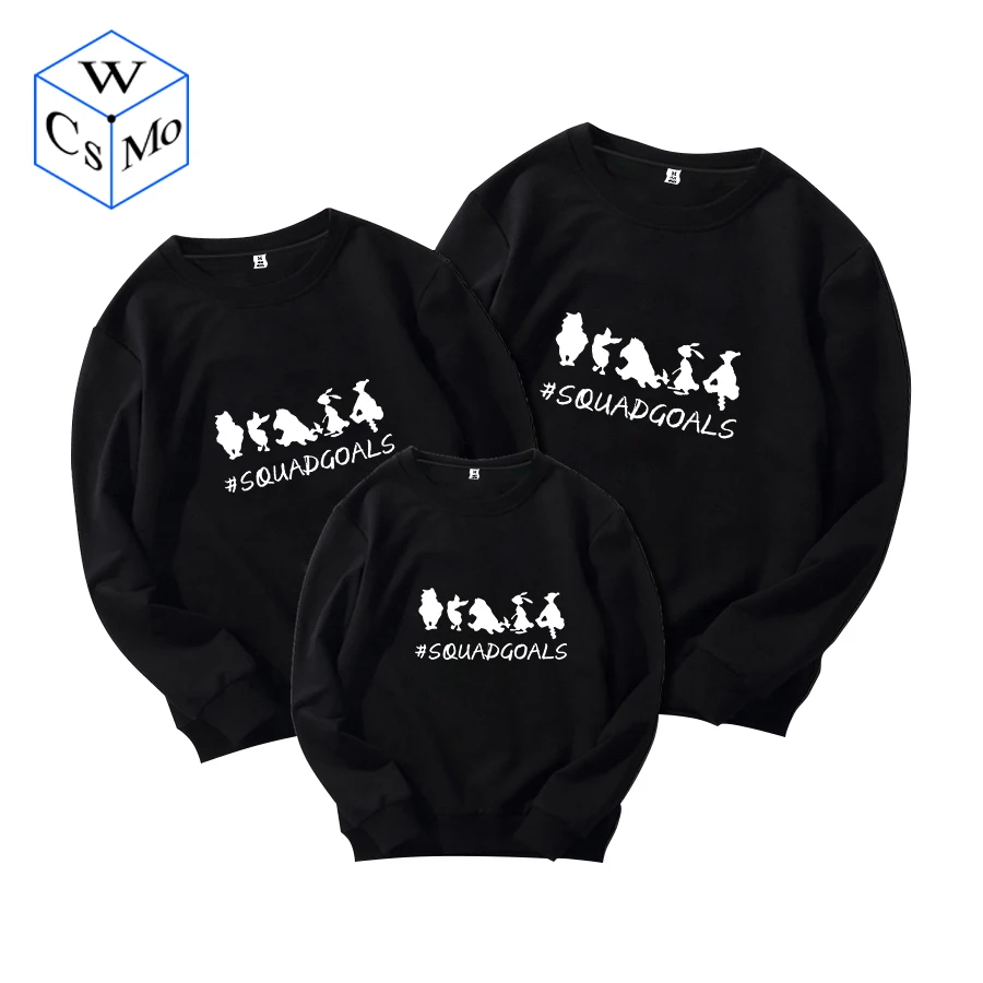 Squad Goals Семейные комплекты отец мать дочь/Одежда для сына одинаковые мамы и дочки