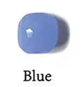 Blue Высококачественные модные серьги-кольца Pommelato, многогранные Разноцветные квадратные хрустальные серьги в форме конфет для женщин, брендовые ювелирные изделия - Окраска металла: Blue