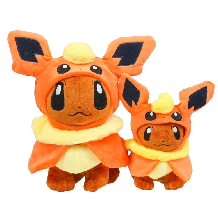 Пончо Eevee большого размера мягкая плюшевая кукла игрушка|Персонажи мультфильмов