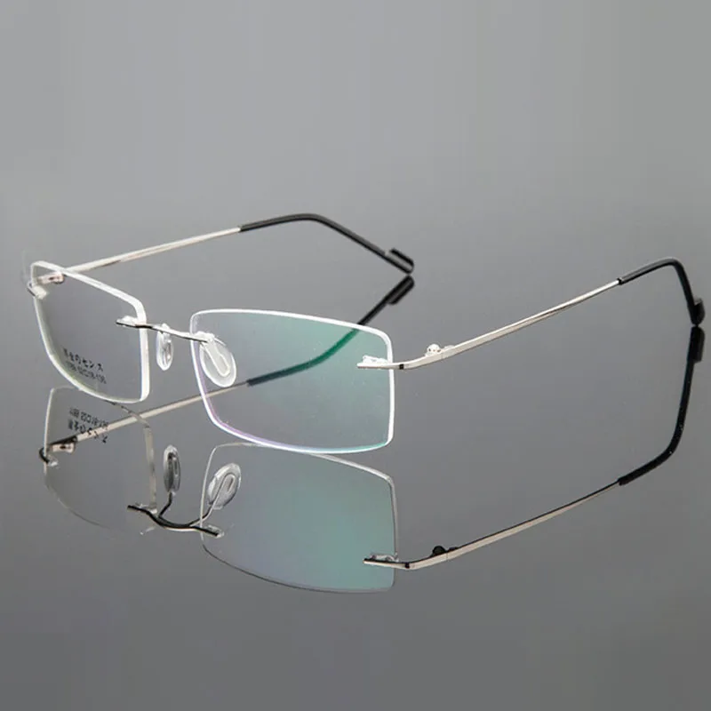 Мужские очки без оправы POLLOCK ультра для очков из сплава мужские Оптические Оправы