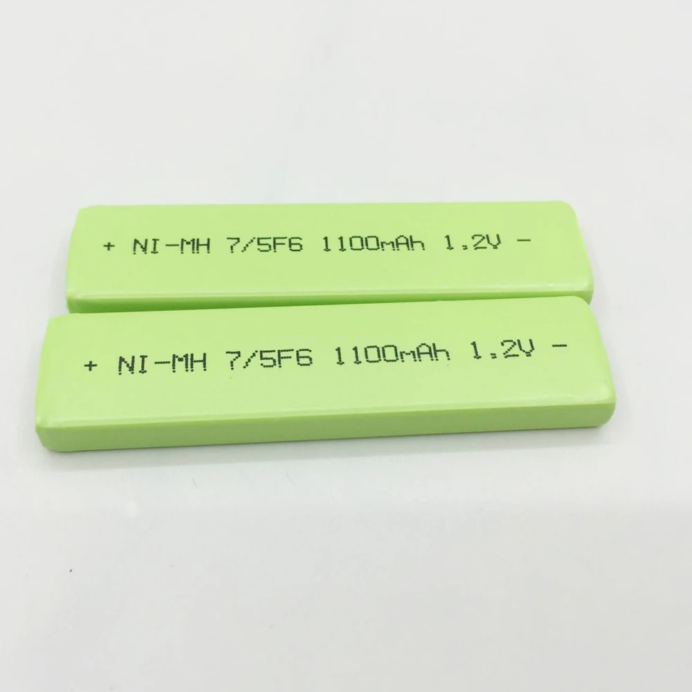 Sorvess 1-10 шт. 1 2 в 7/5F6 67F6 1100 мАч Ni-MH аккумулятор для жевательной резинки 7/5 F6 ячейка