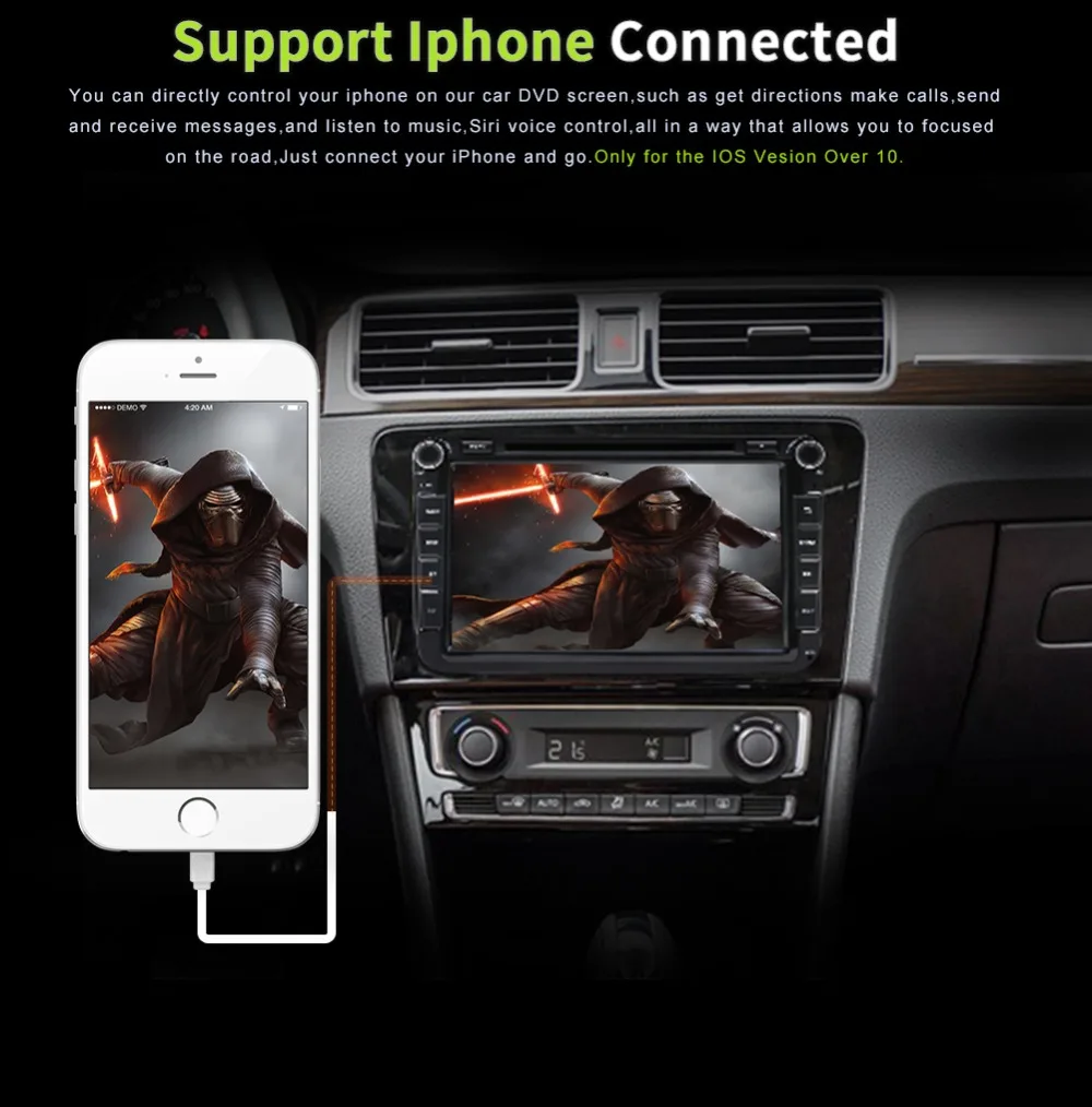 8 &quotAndroid 7 1 автомобилей Радио DVD gps навигации для Volkswagen VW Caddy Гольф Jetta Поло Седан