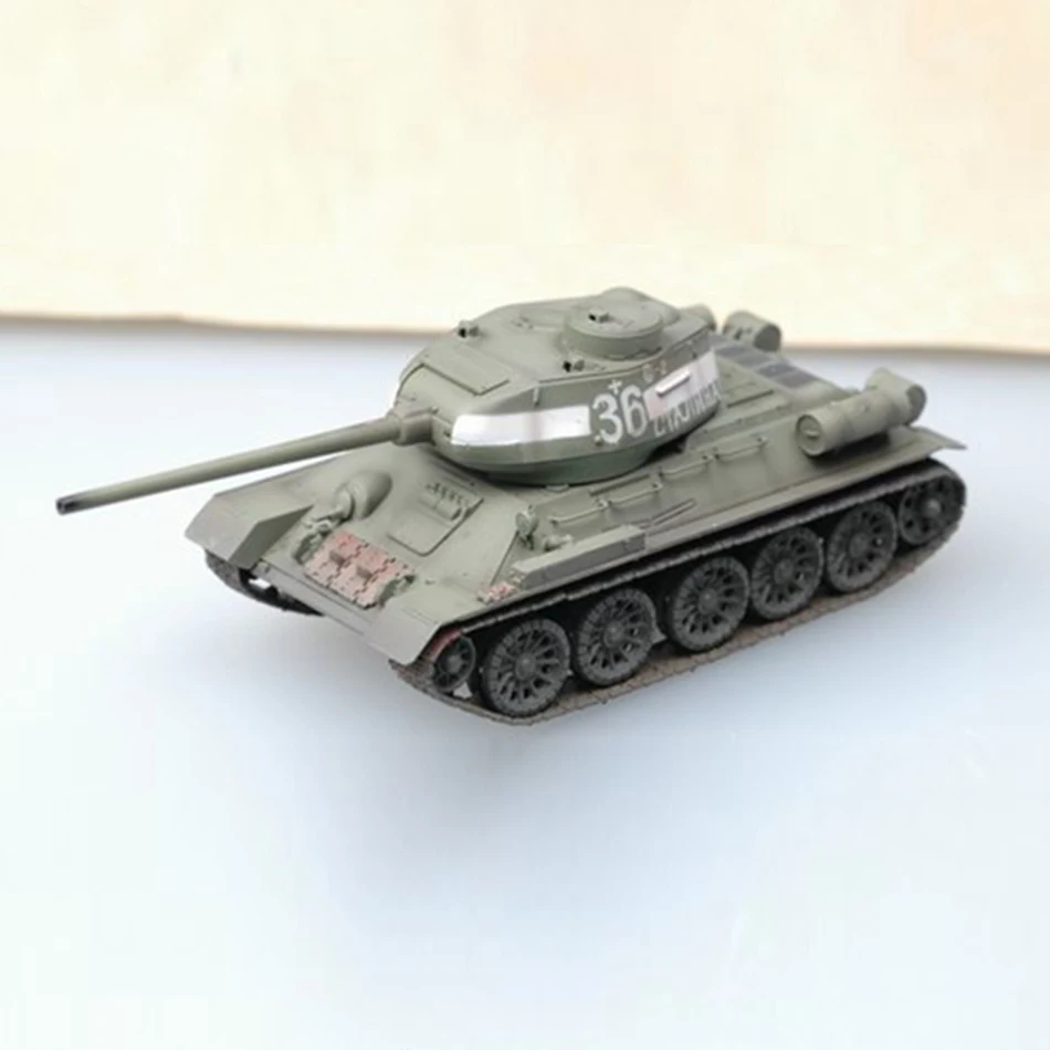1: 72 масштабная модель танк Второй мировой войны T-34/85 средний танк Готовая модель продукта для сбора