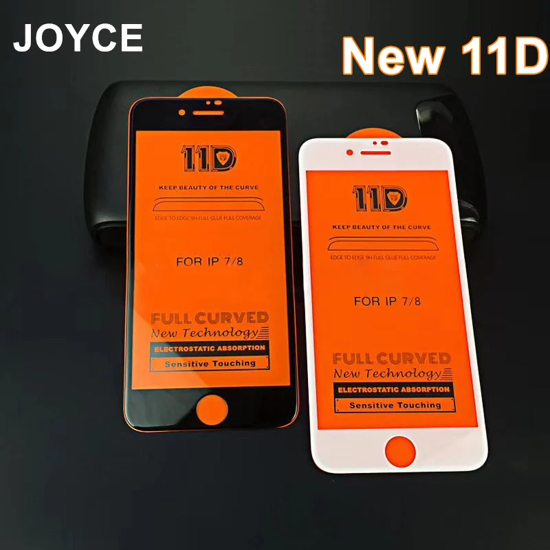 JOYCE 11D Защитное стекло для iPhone 7 8 XSMAX XR полноэкранное защитное закаленное 6 7X10