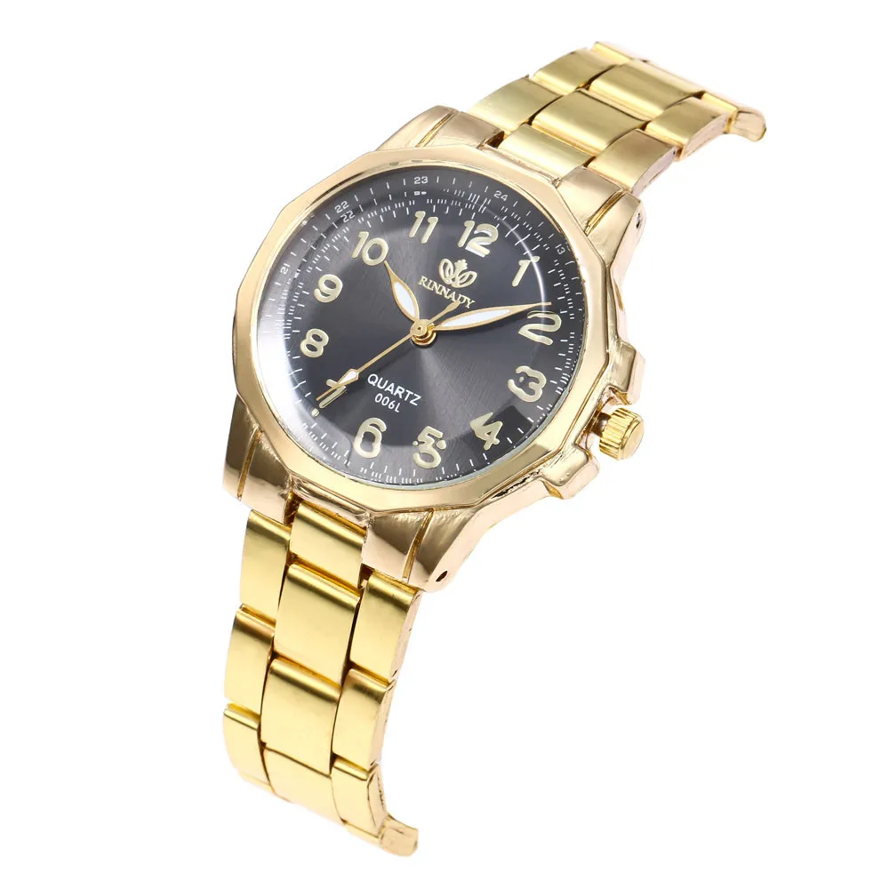 Роскошные женские часы из нержавеющей стали, круглые женские часы reloj mujer 18OCT12