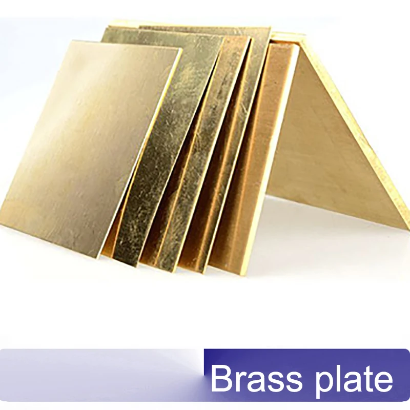 

100mm*100mm Square H62 brass plate for DIY
