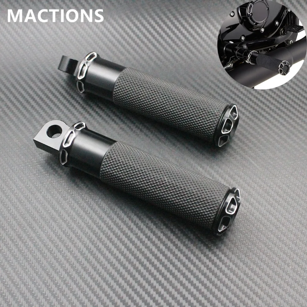 

Motorcycle CNC Aluminum Foot Rest Pedal Footpeg Pedal For Harley Sportster 883 1200 Touring Dyna & Softail