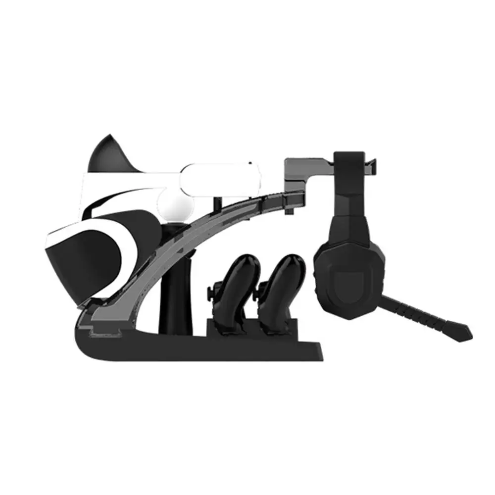 Honcam 4 в 1 Зарядная Станция PSVR гарнитура для sony для Playstation 4 VR Showcase Контроллер заряда Дисплей Подставка для PS4
