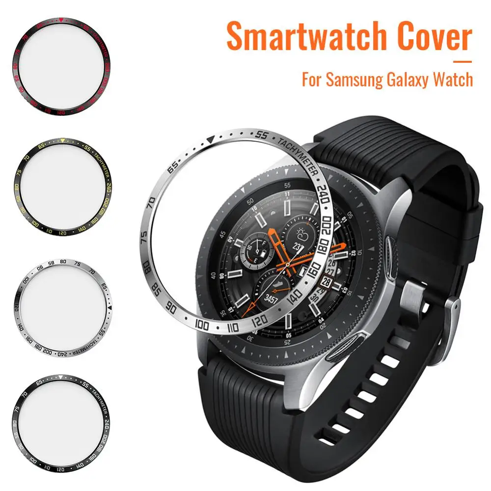 Чехол от царапин для Samsung Watch 42 мм 46 из нержавеющей стали клейкая крышка Galaxy Gear S3 |