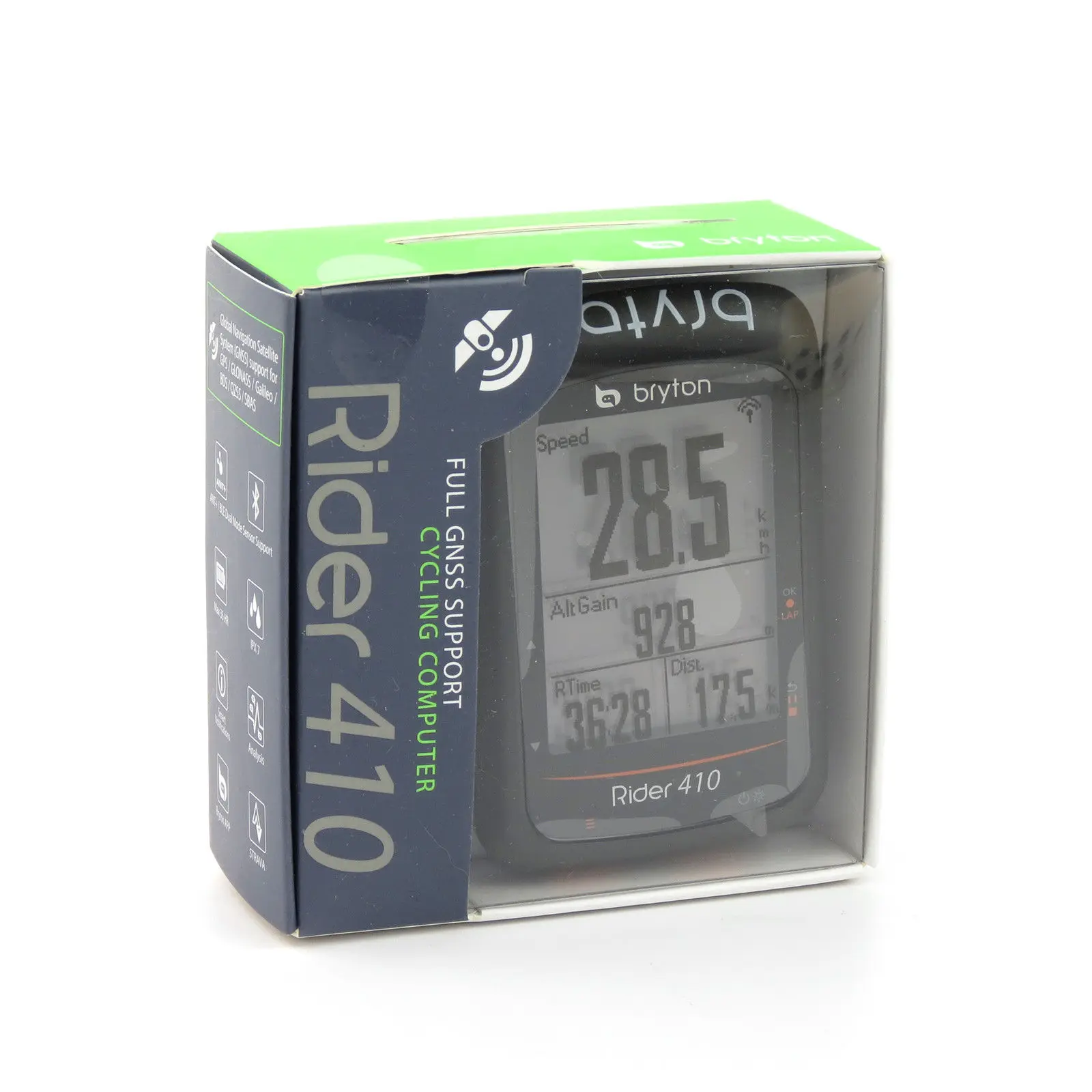 R410E Bryton Rider 410E/410T беспроводной gps/ANT+ BLE велосипедный компьютер - Цвет: R410E