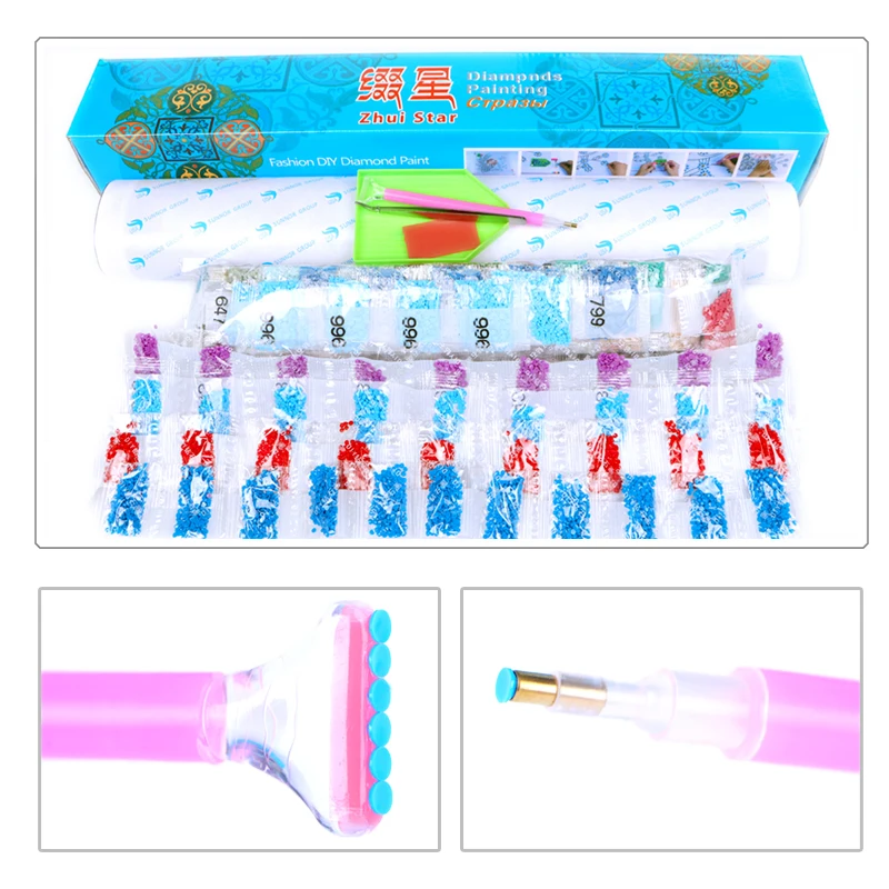 

DIY Diamond Painting Flowers Cross Stitch Diamond Embroidery Full Square, Drill Household Adornment Mosaic Picture YD