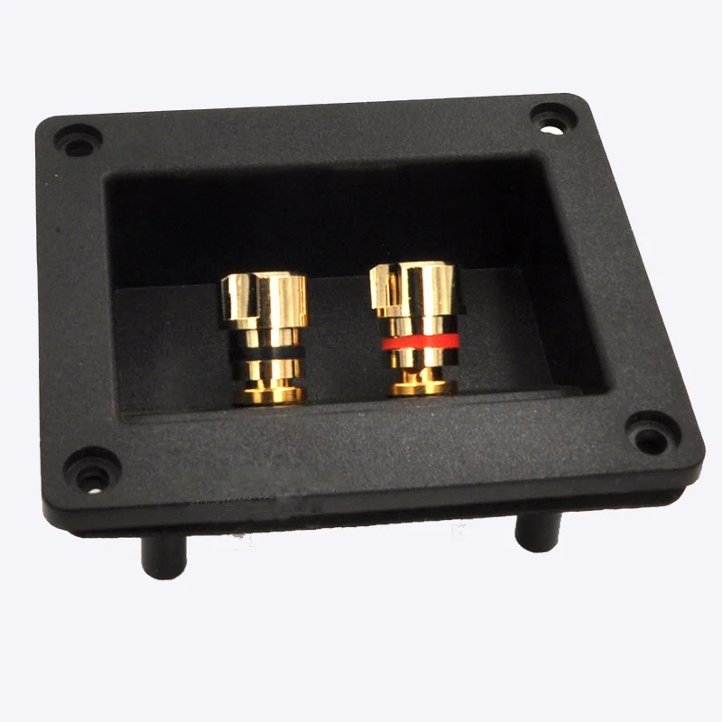 Соединительная коробка для двух колонок аудио кабель разъем проводная панель